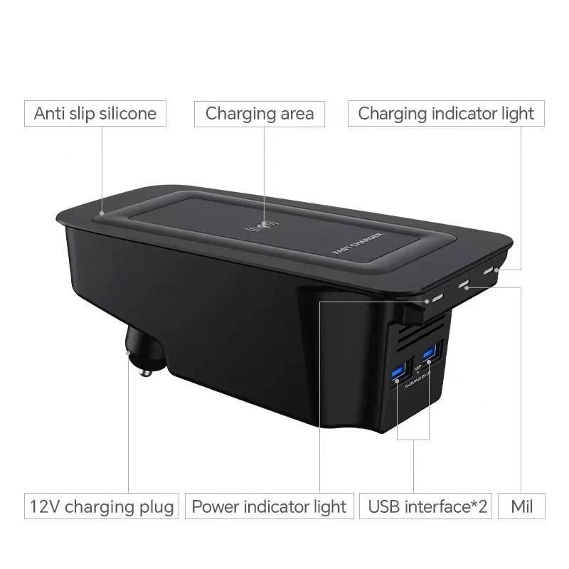 Wireless Phone Charger Pad - Alas pengisi daya nirkabel 15w untuk