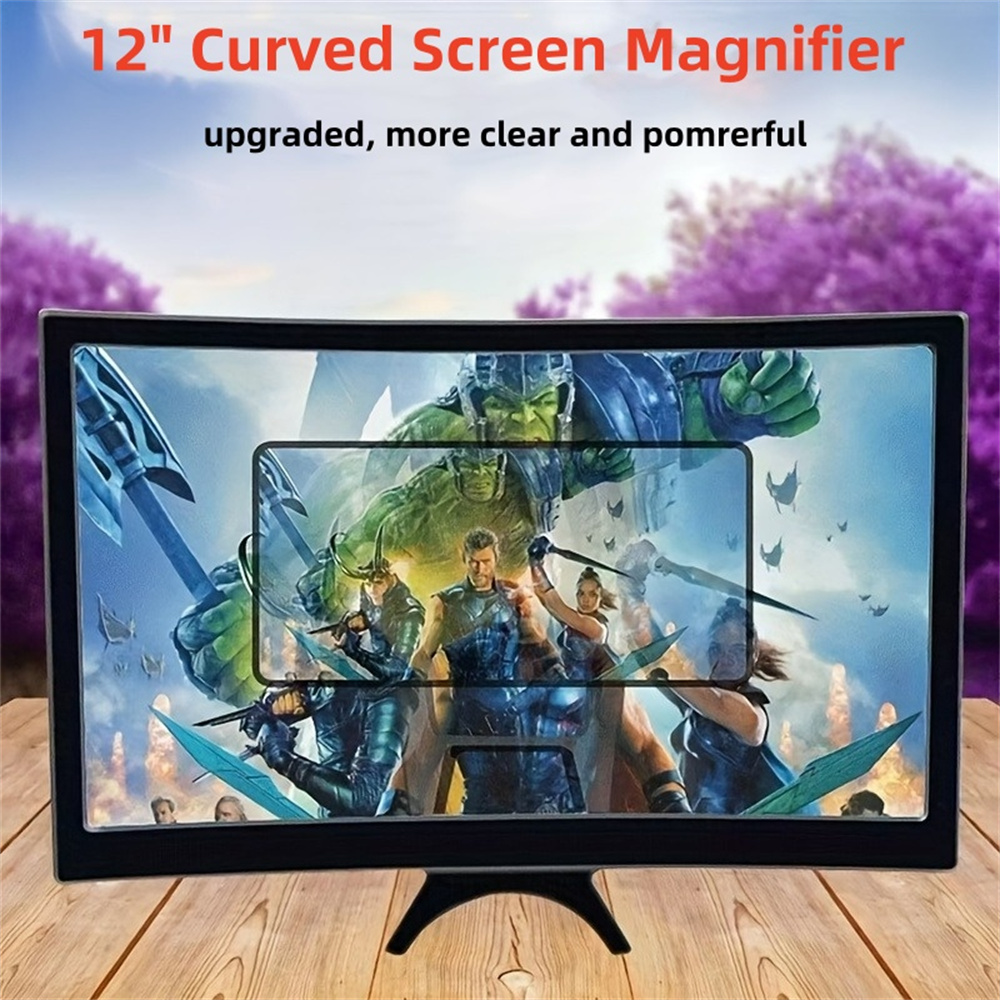 Digital Magnifier Reading - Pembesar Layar Ponsel 3D HD Lengkung