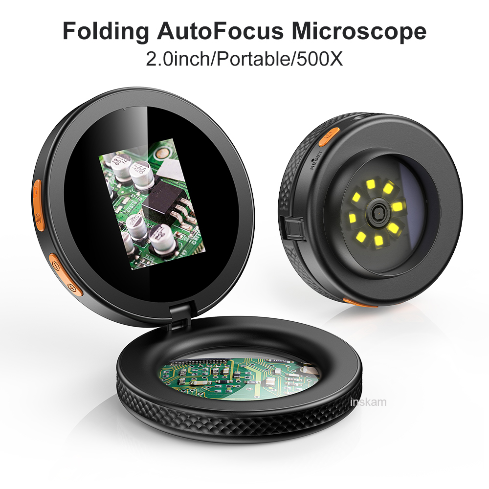 Digital Magnifier Reading - Mikroskop Fokus Otomatis Mikroskop Digital Kaca