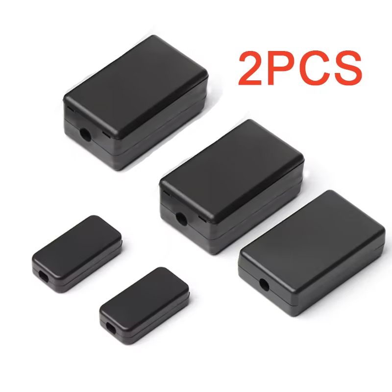 Unique Electronics Gadgets - 2 Buah Kotak Hitam Plastik Tahan