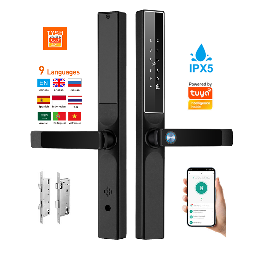 Unique Electronics Gadgets - Kunci Pintu Sidik Jari Aplikasi Tuya,