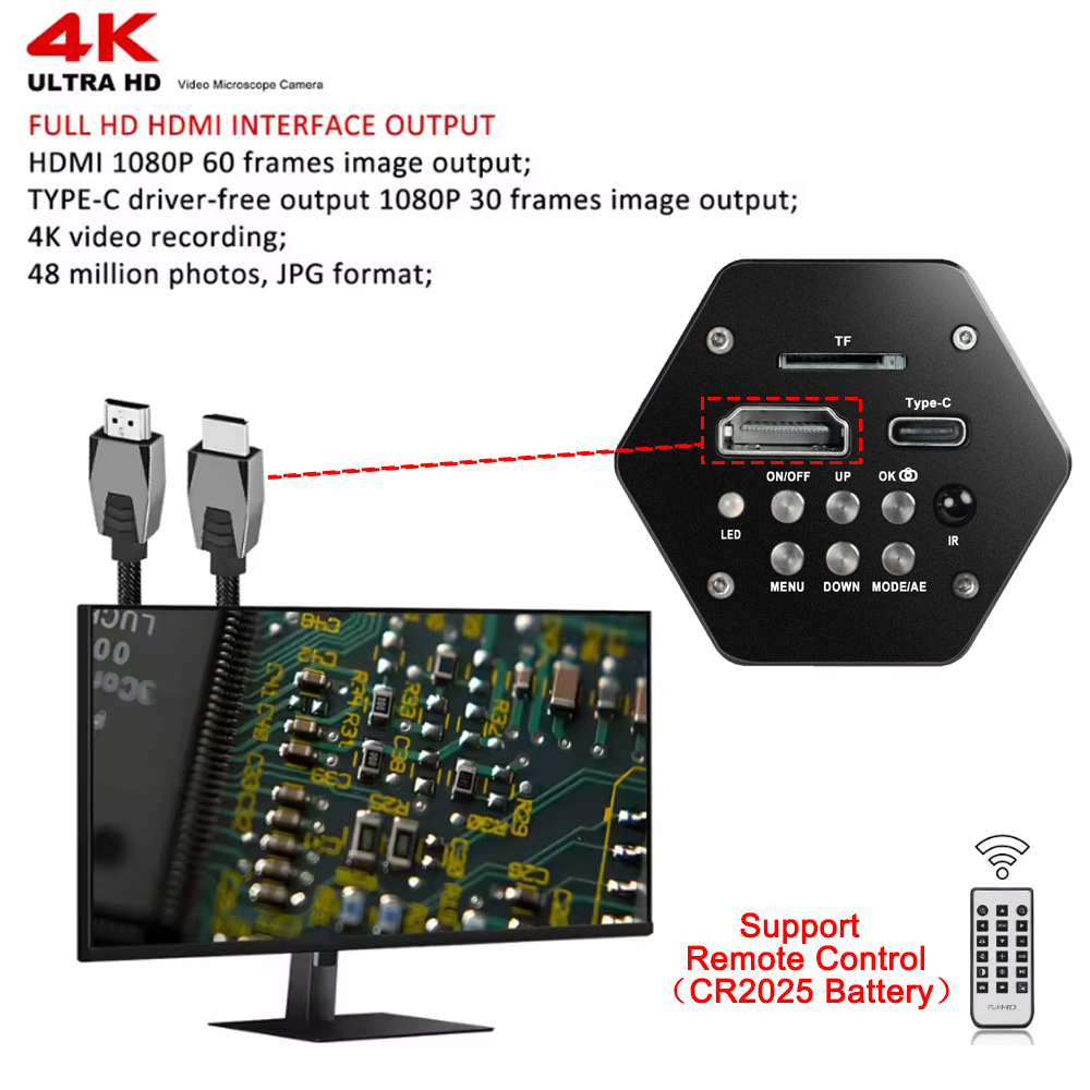 Mikroskop Digital 4K Mikroskop - Digital Magnifier Reading ulasan dan harga