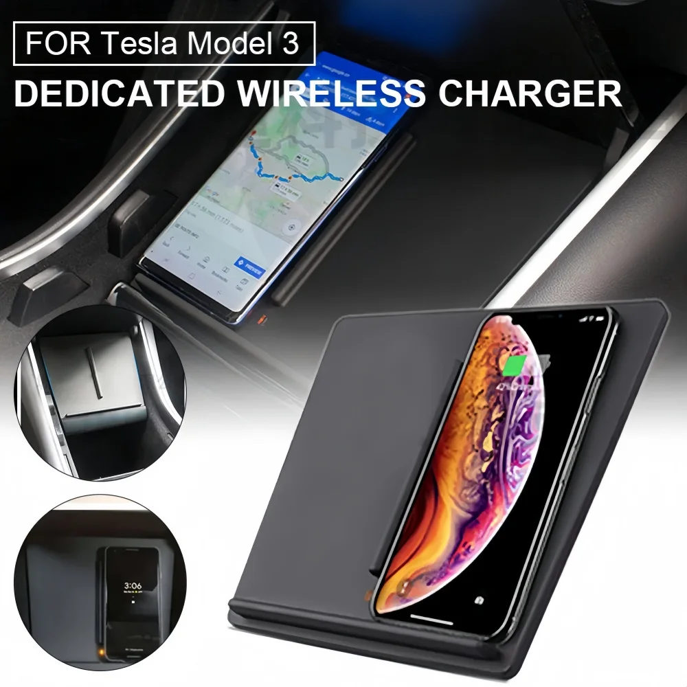 Pengisi daya mobil nirkabel un - Wireless Phone Charger Pad ulasan dan harga
