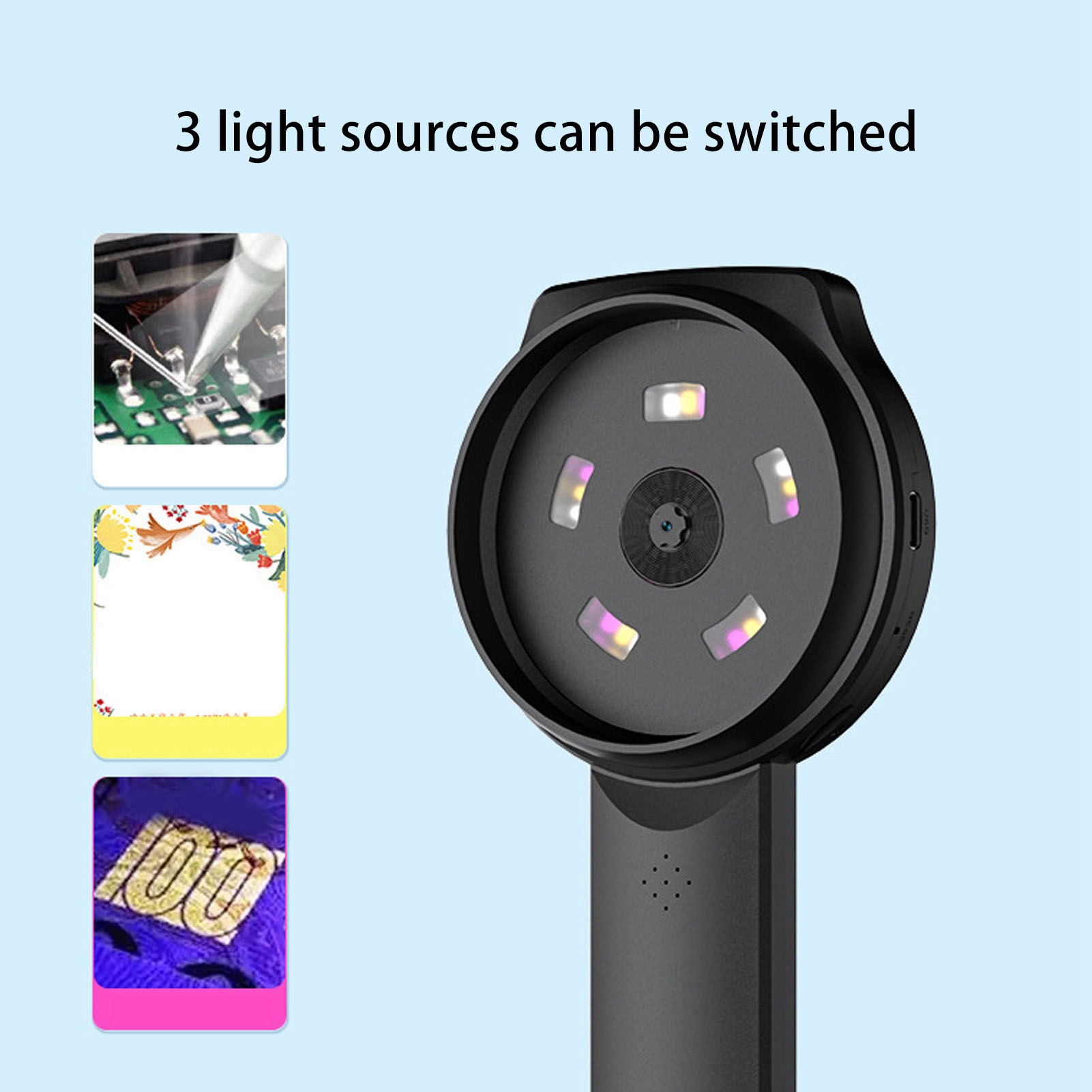 Kaca Pembesar 1000X Kaca Pembe - Digital Magnifier Reading ulasan dan harga