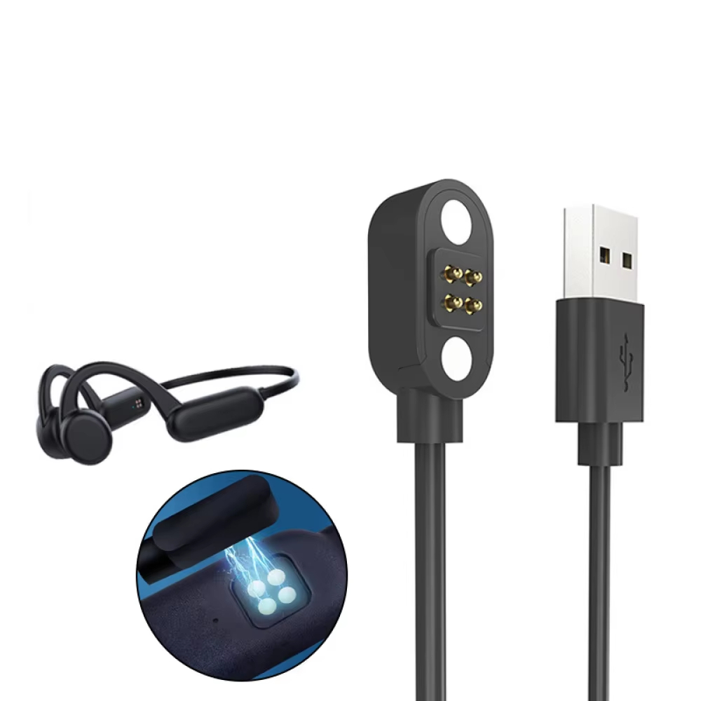 Earphone Konduksi Tulang denga - Magnetic Charging Cable ulasan dan harga