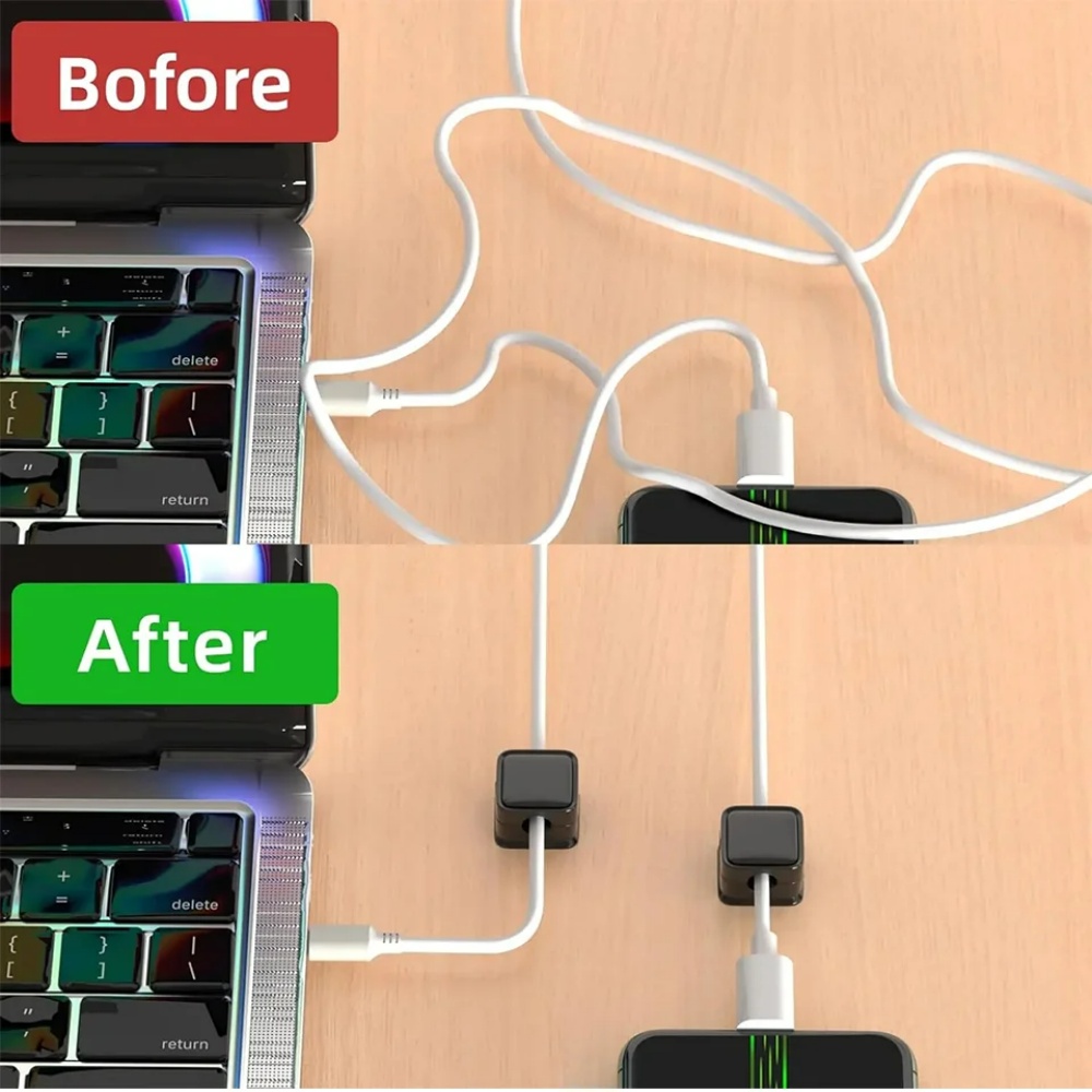 Penyangga Kabel Magnetik Penga - Magnetic Charging Cable ulasan dan harga