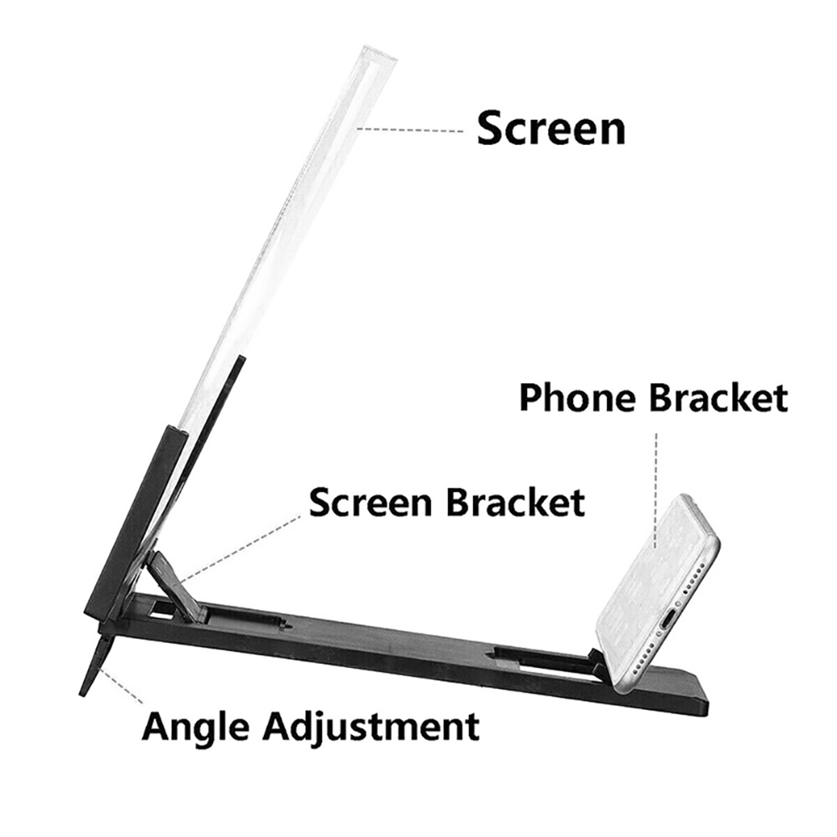 Penguat Layar 3D Portabel 14 i - Digital Magnifier Reading ulasan dan harga
