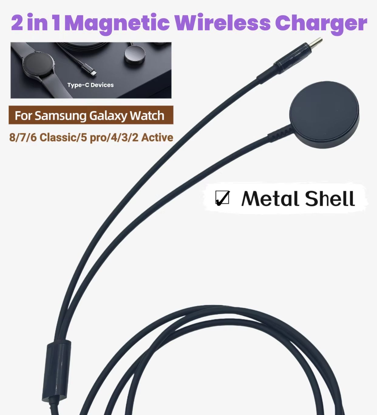 Kabel Pengisi Daya Magnetik Ni - Magnetic Charging Cable ulasan dan harga