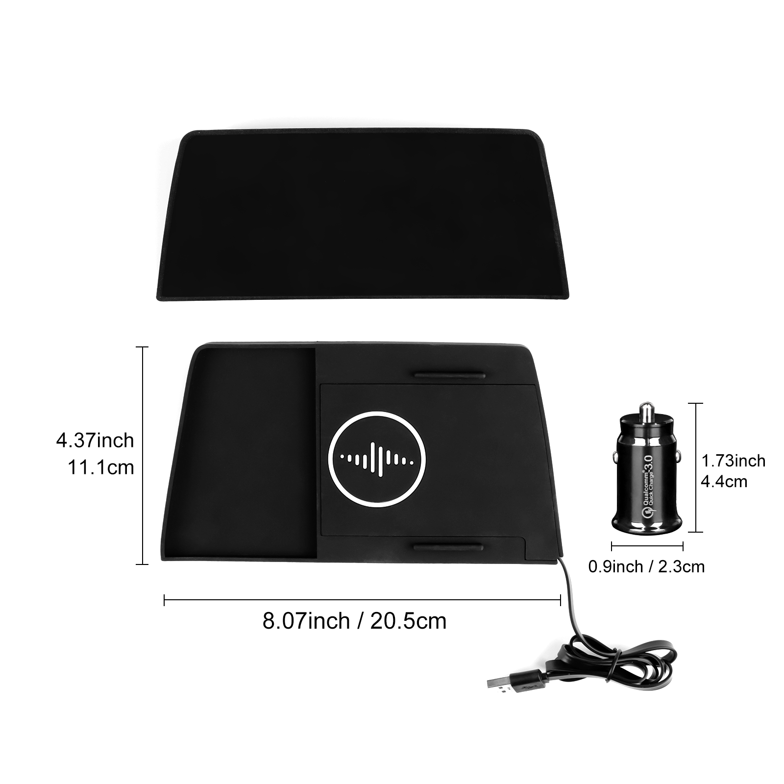 Untuk Mazda 3 Axela 2019-2025  - Wireless Phone Charger Pad ulasan dan harga