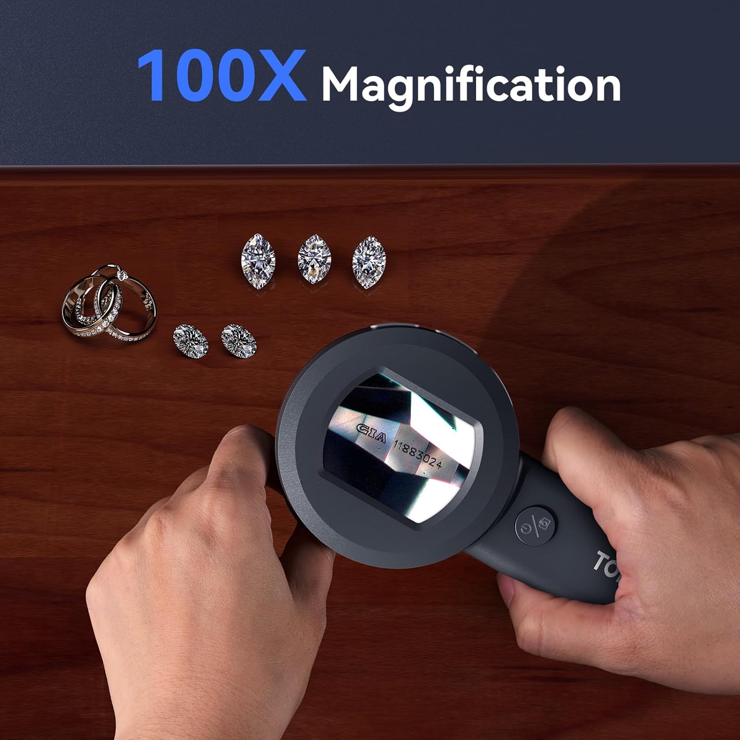 TOMLOV P10 Mikroskop Digital P - Digital Magnifier Reading ulasan dan harga