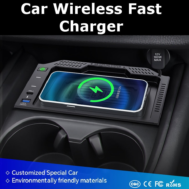 Pengisi Daya Nirkabel Mobil 15 - Wireless Phone Charger Pad ulasan dan harga