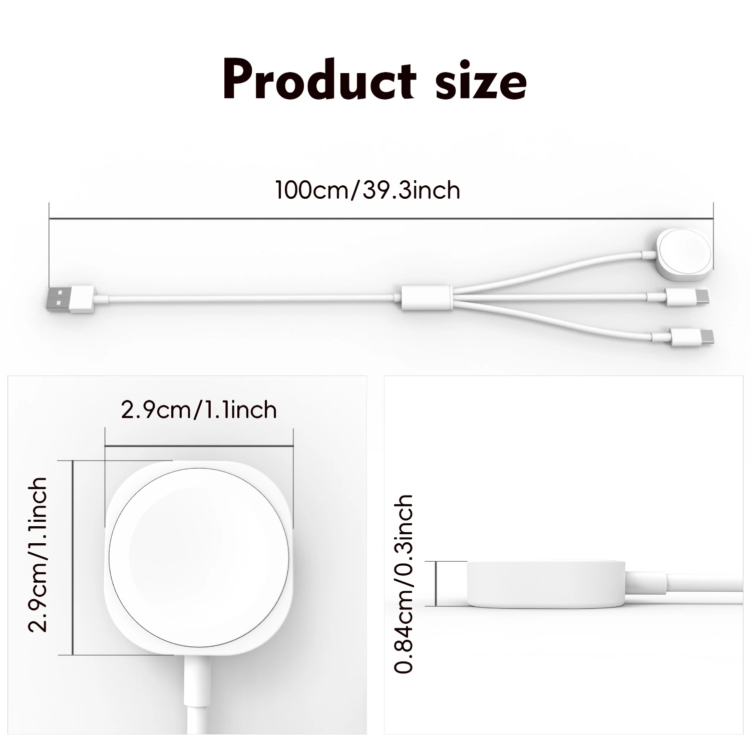 Kabel Pengisi Daya Magnetik 3  - Magnetic Charging Cable ulasan dan harga