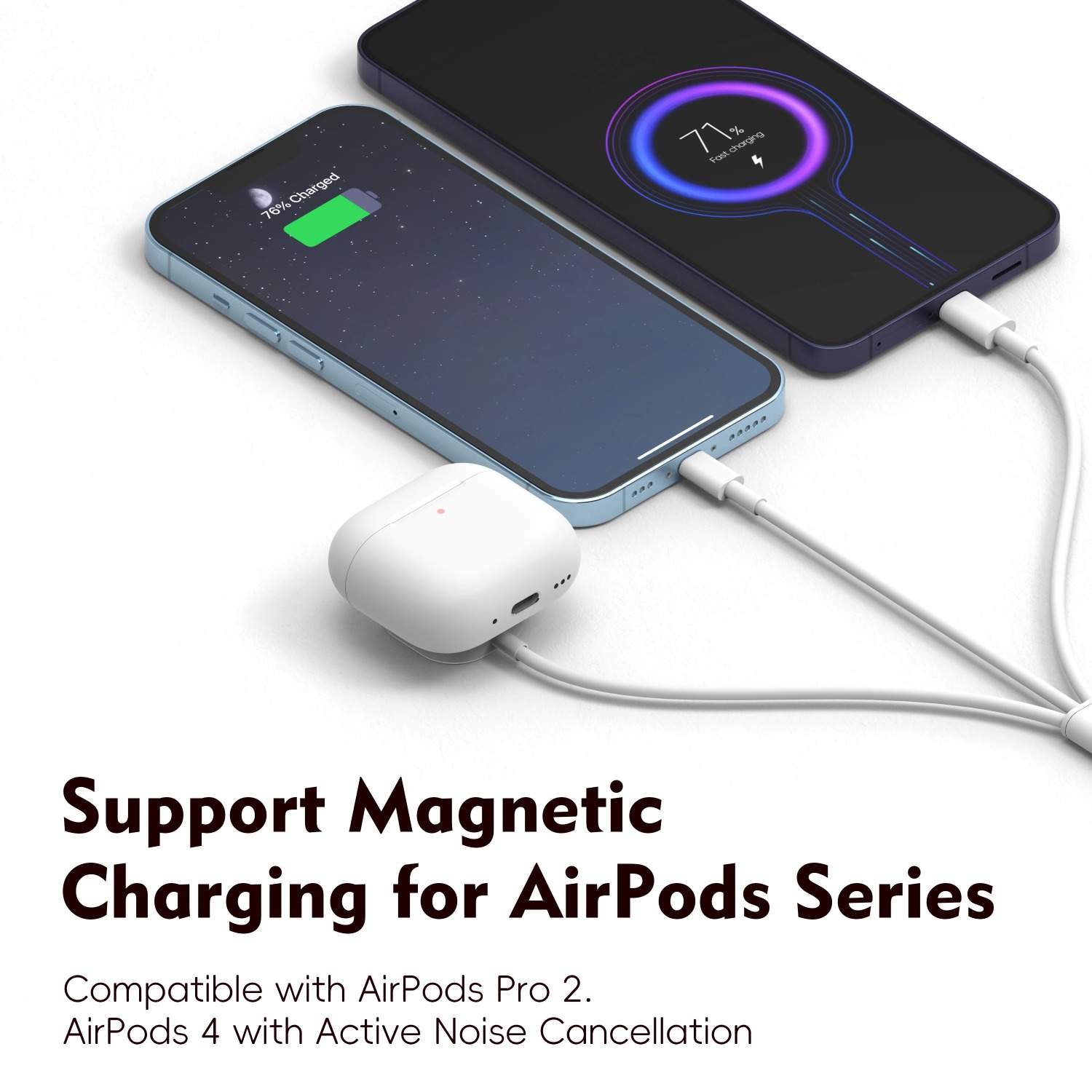 Kabel Pengisi Daya Magnetik 3  - Magnetic Charging Cable ulasan dan harga