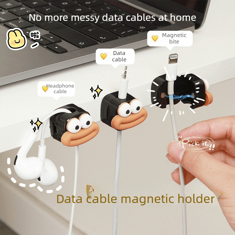 1/5/10 Buah Klip Kabel Magneti - Magnetic Charging Cable ulasan dan harga