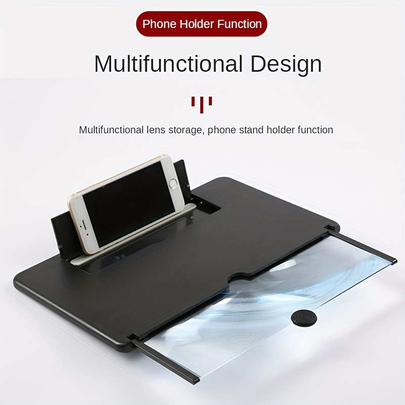 Penguat Layar Ponsel HD 10/12  - Digital Magnifier Reading ulasan dan harga